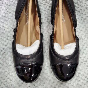 Easy Spirit Gessica Black Flat Size 9M NIB
